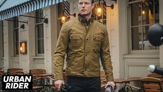 NEW BELSTAFF Brooklands Motorcycle Jacket Review [upl. by Nollad]