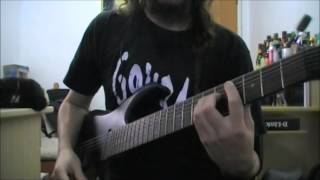 Therion  To Mega Therion guitar cover [upl. by Marozas]