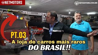 A LOJA DE CARROS MAIS RAROS DO BRASIL PT3  AGORA CHEGAMOS NO PORÃƒO [upl. by Sibylle]