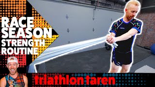 3 FREE Triathlon Strength Training Workouts for TRIATHLETES [upl. by Navnod478]