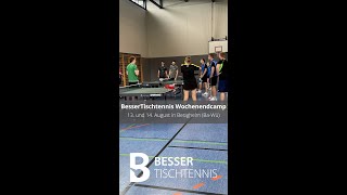 BesserTischtennis Wochenend Camp Promo [upl. by Sioled]