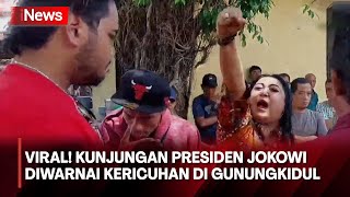 VIRAL Kunjungan Jokowi di Gunungkidul Ricuh Aparat dan Ketua DPRD Gunungkidul Adu Argumen [upl. by Aisitel]