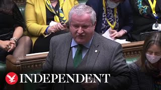 SNP’s Ian Blackford ejected from parliament for saying Boris Johnson misled MPs [upl. by Yvehc]