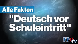 Jetzt fix Ab Herbst 2018 kommt quotDeutsch vor Schuleintrittquot [upl. by Htepsle23]