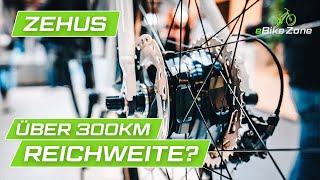 Über 300km eBike Reichweite mit Zehus Rekuperation  EBike Neuheiten 2023 [upl. by Llerref]