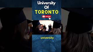 Top University of Canada  University of Toronto 2024 UofT [upl. by Annohsak758]