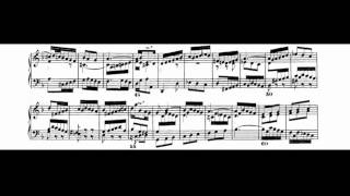 Bach  WellTempered Clavier Book 1 Fugue No 11 in F major Gould [upl. by Kathryne]