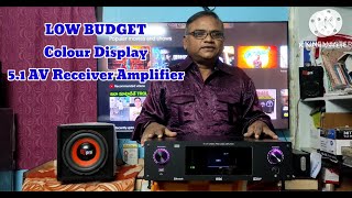 Low Budget Colour Display 51 AVReceiver [upl. by Animar]