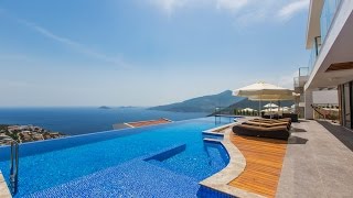 Luxury Holiday VillaAccomodation in Kalkan TurkeyVilla Myra Duo [upl. by Ahsiekin206]