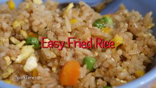 Easy Fried Rice no WOK method [upl. by Johansen86]