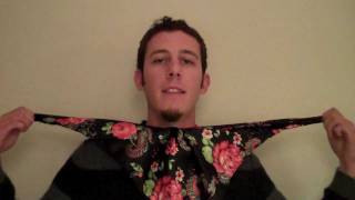 Easy way how to tie an ascot neckerchief [upl. by Ikram]