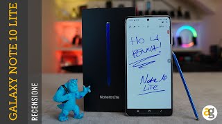 Recensione SAMSUNG GALAXY NOTE 10 LITE [upl. by Tnelc363]