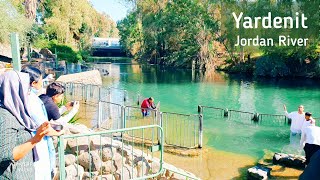 4K Galilee The Jordan River Yardenit Baptism Site [upl. by Light]