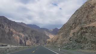 Road to Kashgar from Khunjerab Pass [upl. by Friend709]