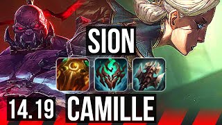 SION vs CAMILLE TOP  Dominating  EUW Diamond  1419 [upl. by Caresse]