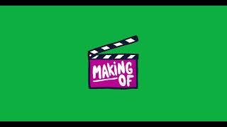 Making Of  Clapperboard  Green Screen Video For Video Editing  Animated GIF [upl. by Shayla]