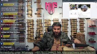 Messerfieber Live Auktionen von Survivalmesser Bushcraft messer und mehr [upl. by Oidiple]