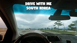 Rainy Day Roadtrip  Countryside To Daegu  4K POV Driving In Korea [upl. by Atsed]