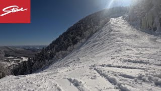 Skiing at Stowe Mountain Resort in Vermont  Part 1 [upl. by Clava]