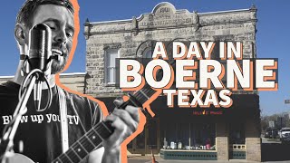 A Tour of Downtown Boerne Texas a Texas Hill Country neighborhood [upl. by Akemihs178]