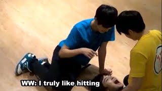 SEVENTEEN Getting hit PT 4 [upl. by Helsell]