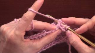 Crochet Stitch Variations Back Post Double Crochet [upl. by Eustashe95]