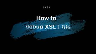 How to debug xslt file using visual studio and convert txt to xml [upl. by Arzed]