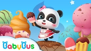 Ice Cream Bar Shop  Game Preview  Educational Games for kids  BabyBus [upl. by Janey700]