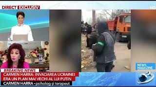 Carmen Harra  România este protejată de război dar Putin va ataca și țări din NATO  Antena 3 [upl. by Holds714]