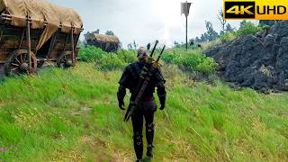 4K 60FPS The Witcher 3 Wild Hunt NextGen Ultra Graphics  Ultima Graphics Mod Gameplay [upl. by Cia]