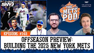 Mets Offseason Preview Juan Soto Pete Alonso and ways to build the 2025 team  The Mets Pod  SNY [upl. by Pail282]