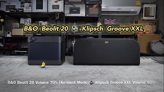 BampO Beolit 20 vs Klipsch Groove XXL [upl. by Gnoix]