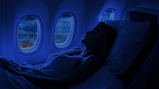 Airplane Sleep Sounds White Noise  Jetliner Flight for Sleeping and Relaxation [upl. by Ambrosi]