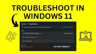 How To Run Troubleshooter On Windows 11 [upl. by Etteiram]