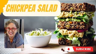 How to Make a Chickpea and Avocado Salad Vegetarian Sandwich  The Frugal Chef [upl. by Rugg]