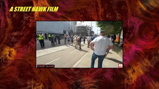 Leeds protests  from the live feed 3rd Aug 2024 leeds protests [upl. by Malkin]