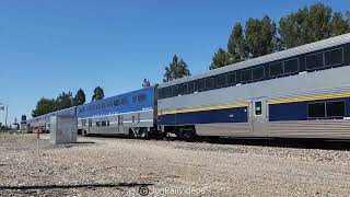 72824 Pre Amtrak Pacific Surfliner 580 passes through Los NietosSFS [upl. by Mendez]