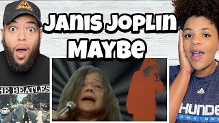 HAPPY BIRTHDAYJanis Joplin  Maybe  FIRST TIME HEARING REACTION [upl. by Haissi]