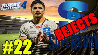 RECRUITING SUPER RUGBY REJECTS  PETE SAMU 22  Rugby Challenge 4 [upl. by Helbona]