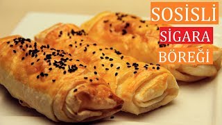 Sosisli Sigara Böreği Sigara Böreği Börek Tarifleri [upl. by Philip152]