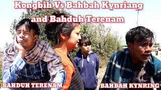 Kongbih Vs Bahbah Kynriang and Bahduh Terenam Madiang Entertainment Funny video 🤣🤣 [upl. by Adnoved]