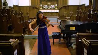 Keila Wakao Bach Violin Partita No 2 in D minor [upl. by Pinckney772]