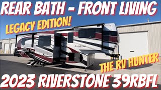 2023 Riverstone Legacy 39RBFL LUXURY Rear Bath Front Living 5th Wheel [upl. by Tohcnarf]