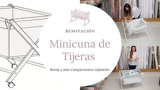 ⭐ Renovación MINICUNA de TIJERAS con VESTIDURAS estilo nórdico ⭐ [upl. by Jodee354]