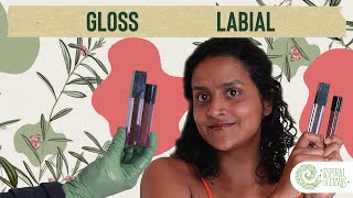 GLOSS LABIAL VEGANO com Lecitina de Soja [upl. by Alyda251]