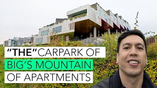 Raw tour of a CARPARK with a mountain of apartments by Bjarke Ingels  Design Tour Ep16 [upl. by Armat]