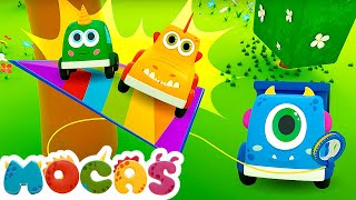 Full episodes of Mocas the little monster cars cartoons for kids First episode of a new season [upl. by Caffrey]