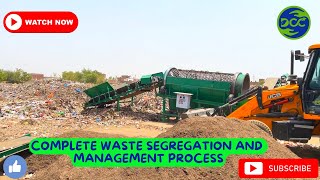 Agra Fresh Waste  A Complete Waste Segregation amp Management Process । Land reclamation  DCC Group [upl. by Leina525]