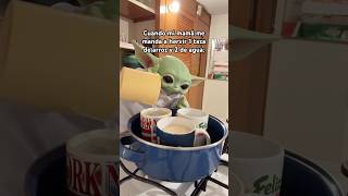 Pero lo hice bien 🥺 humor meme babyyoda cocina [upl. by Sheeran]