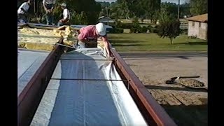 Simple Saver System® New Roof Installation Metal Building Insulation [upl. by Lennej]